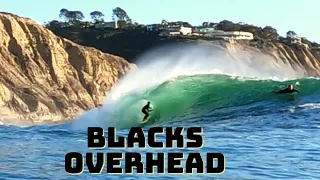 BIG surf at Blacks Beach POV