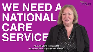 What a national care service would mean to us