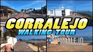 CORRALEJO Walking Tour || Fuerteventura - Canary Islands [4k]