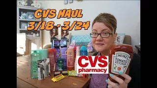 CVS HAUL 3/18 - 3/24 | 62¢ Ketchup, FREE shampoo & more!