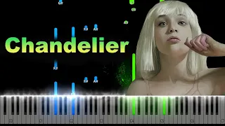 Sia - Chandelier Piano Tutorial