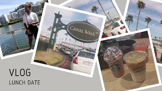 Cape Town Vlog / Lunch Date / Bossa Resturant / Canal Walk / Starbucks