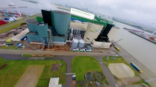 Drone video Holland Malt - world's first emission-free malthouse