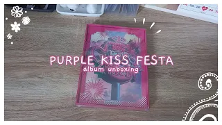 PURPLE KISS FESTA ALBUM UNBOXING