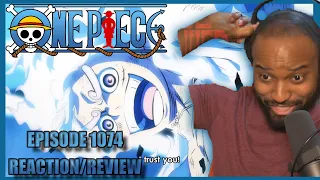 GODS FIST!!! One Piece Episode 1074 *Reaction/Review*