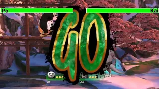 Po vs. Kai with Healthbars (Kung Fu Panda: Showdown of Legendary Legends)