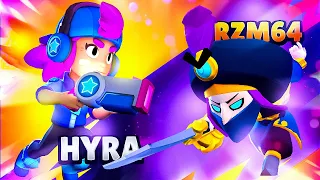 Hyra and Rzm64 *2vs3* (Brawl Stars)