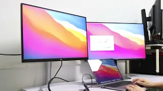 How to Extended 2 HDMI Monitors for MacBook M1/M2, MST SST Both Supported,  Extend Display for MacOS