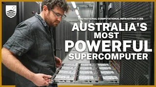 Take a tour of one of Australia's most powerful supercomputers