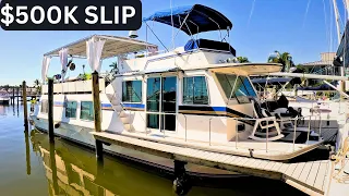 The MOST Valuable Houseboat in Florida ? Rare Liveaboard (Full Tour)