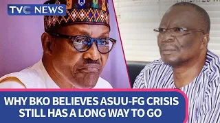 WATCH: BKO Explains Why "There is Still a Long Way" to Resolve ASUU-FG Saga