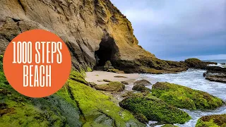 1000 Steps Beach in Laguna Beach - Hidden Cave and Pools