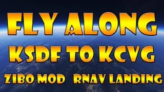 X-Plane 11 - Learn to fly a RNAV Approach