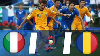 Italy vs Romania (1-1) Euro 2008 Highlights