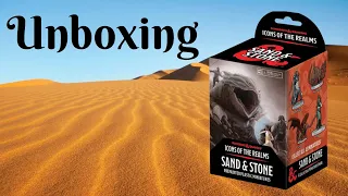 Unboxing Sand and Stone Icons of the Realms