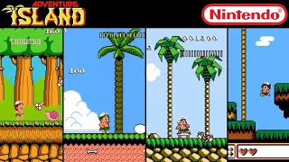 Evolution Adventure Island Games for NES