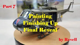 UH-1D Huey Gunship, Part 7, Paint, Decals, Details, Final Reveal