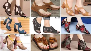 Maximum Comfort With Style Is Here | New Latest Sandal Slip-on Pump Belly Shoes Slippers For Women