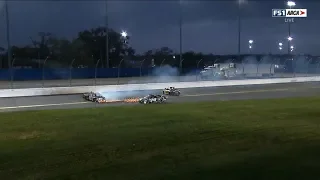 ARCA Menards Series 2019. Daytona International Speedway. Multiple Crash