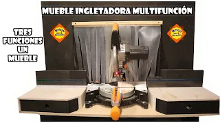 Mueble multifunción 3 en 1 para el taller parte 2 LA INGLETADORA