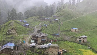 Simple Nepali Rural Village in Mountain || Life with Beautiful Nature || IamSuman