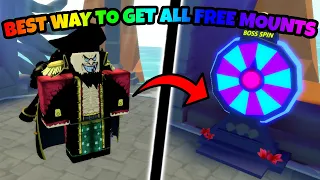 *FASTEST METHOD* To Getting All Free Mounts In Anime Catching Simulator!