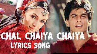 Chal chaiya, chaiya song film dil se 1998 shahrukh khan lyrics song #mkbharti