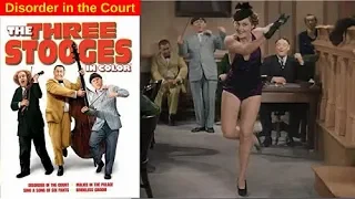 The Three Stooges - Disorder in the Court - Comedy Film Colorized