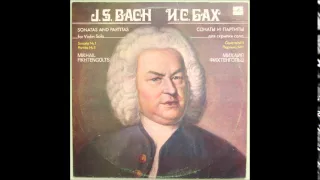 *Mikhail Fikhtengolts* Bach - Violin Partita No. 1 (allemande)