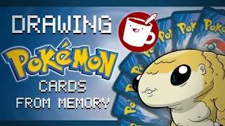 Drawing Pokémon From Memory: Trading Card Game Edition