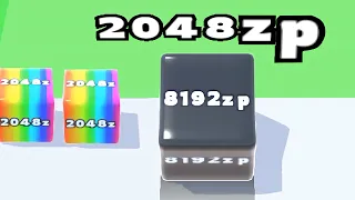 JELLY RUN 2048 — ENDLESS MODE ∞ 8192 'ZP' (ASMR Gameplay)