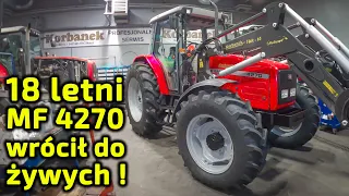 Wrócił w złym stanie po 18 latach 👉Odkupiliśmy go👉Massey Ferguson 4270 [Korbanek]