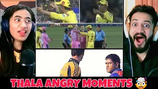 MS Dhoni Full Attitude Videos Reaction 🔥😈 MS Dhoni Angry Moments