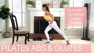 Pilates and Strength Workout | Abs & Glutes | 30 Min