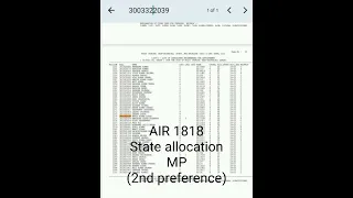 My SSC MTS final result 2021 😍😍| State allocation| Rank| ssc result