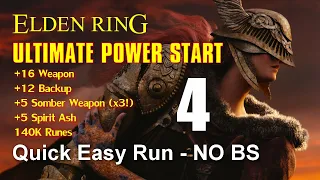 Elden Ring Ultimate Power Start - Part 4, Early OP Tunnel King
