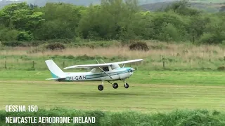 Cessna 150 landing Grass Airstrip *15 MAY 2022*