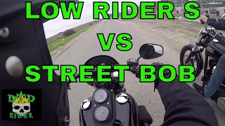 Harley Davidson Low Rider S & Street bob test rides