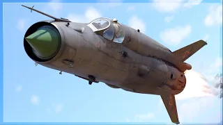 ULTIMATE RUSSIAN FLYING MISSLE | MIG-21BIS (War Thunder Top Tier Jets)