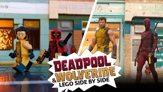 Lego Deadpool & Wolverine - Official Trailer Comparison [Blender]