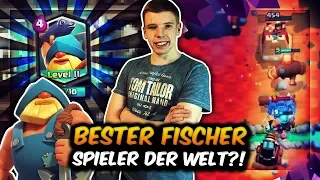 BESTER FISCHER SPIELER DER WELT?! | PRO ZEIGT DIE KRASSESTEN SPIELZÜGE! | Clash Royale Deutsch