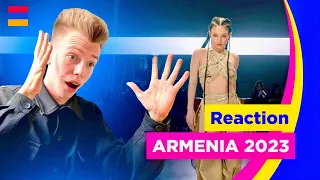 Reaction to Armenia at Eurovision 2023 — Brunette — Future Lover 🇦🇲