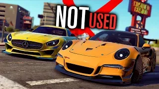 UN-USED CARS In Need for Speed Payback!