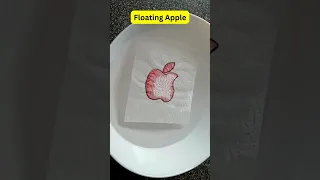 🍎 Floating Apple Creative Drawing 🍎 #creative #art #floating #viral #drawing #shorts #trending