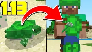 SECRET TURTLE ARMOR DISCOVERED! (Minecraft News Update)