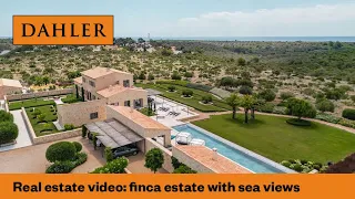 Finca estate with sea views and 2 guest houses