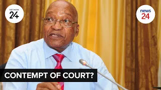 WATCH LIVE | Former president Jacob Zuma sentenced to 15 months imprisonment by the ConCourt