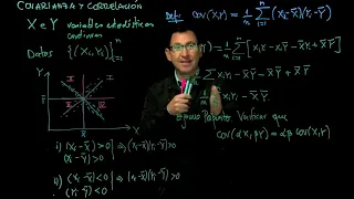 Covarianza y Correlación Prof. Ronny Vallejos