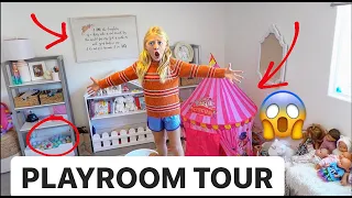 EVERLEIGH'S NEW OFFICIAL PLAYROOM TOUR!!! *ALL MY TOYS*