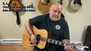 How to Play Hippy Hippy Shake - Beatles (cover) - Easy 4 Chord Tune